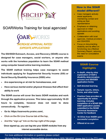 SOARWorks Training for local agencies!
