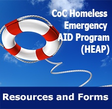 CoC Homeless Emergency AID Program - HEAP